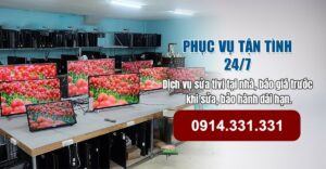Sửa chữa tivi Hà Đông