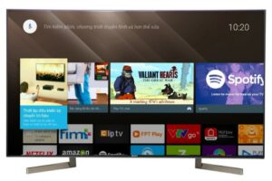 Giao diện tivi hãng Sony