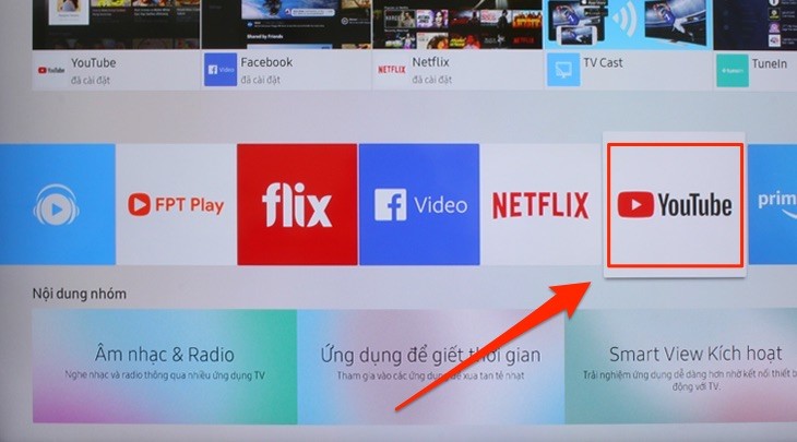 Hướng dẫn khắc phục tivi samsung không xem được youtube Hướng dẫn khắc phục tivi samsung không xem được youtube